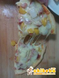 培根火腿披萨的做法 步骤5
